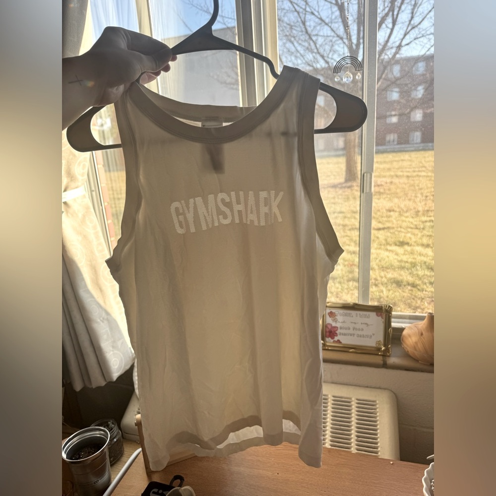 Gymshark women’s muscle tank size m worn once